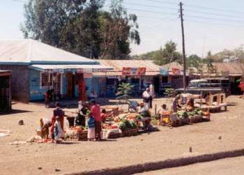 street scene in Tanzania