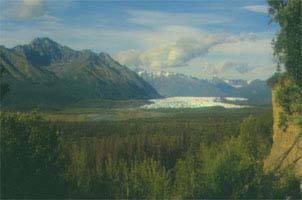 Mantanuska glacier