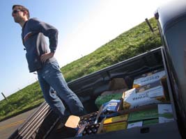 Mike and the beer haul - by S.Marko