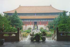 a gate at the Ming Tombs