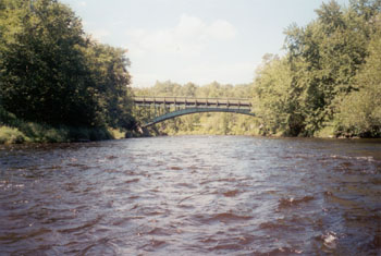 fast and narrow river