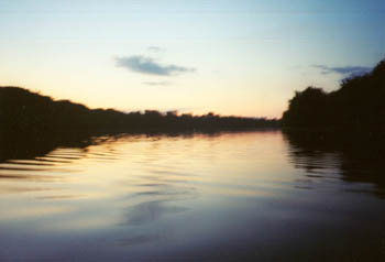 evening on the river