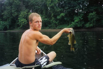 spectacular fishing in the rain