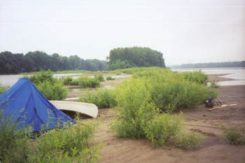 island camp downriver