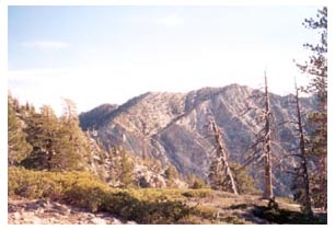 climbing San Gorgonio