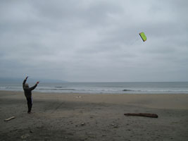 flying the big kite - 16 May