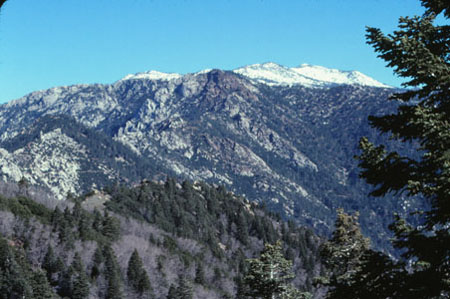 Approaching Mt San Jacinto