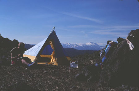 Camp on Eagle Rocks