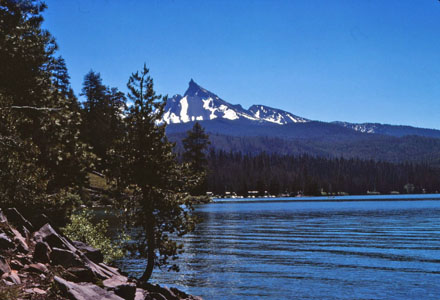 Mt Thielson from Diamond Lake