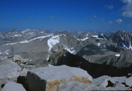 View from Mt Whitney