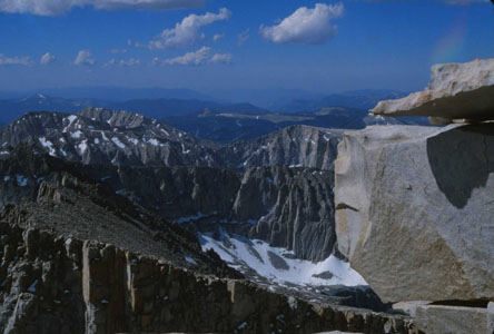 View from Mt Whitney