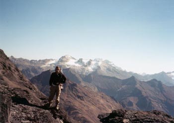 scrambling around at 16000 feet