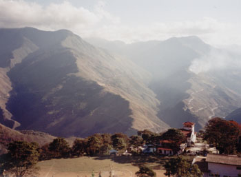 spectactular views from Coroico, Bolivia