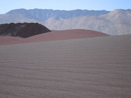 colorful hills and dunes