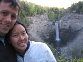 waterfall near Ithaca, NY