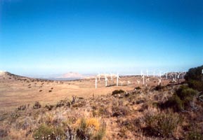 windy tehachapi, looking towards Mojave