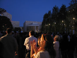 concert at the Getty
