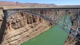 navajo bridge over the colorado river