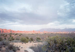 sandstone at low sun