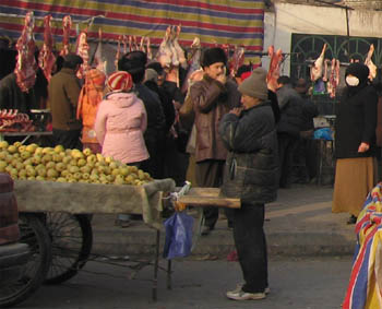 kashgar market